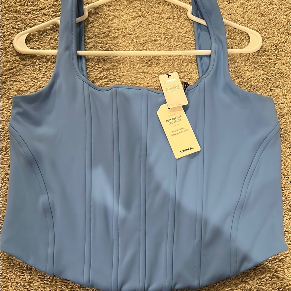 Express Blue Women's Top